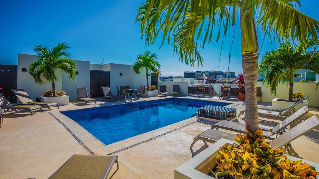 Meridian Downtown Apartments Playa del Carmen Exteriör bild